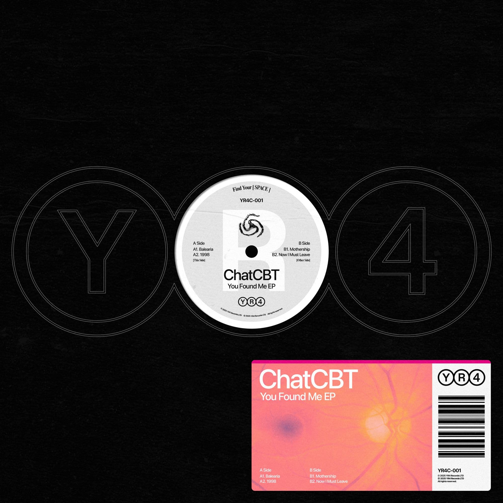 ChatCBT - You Found Me EP Artwork