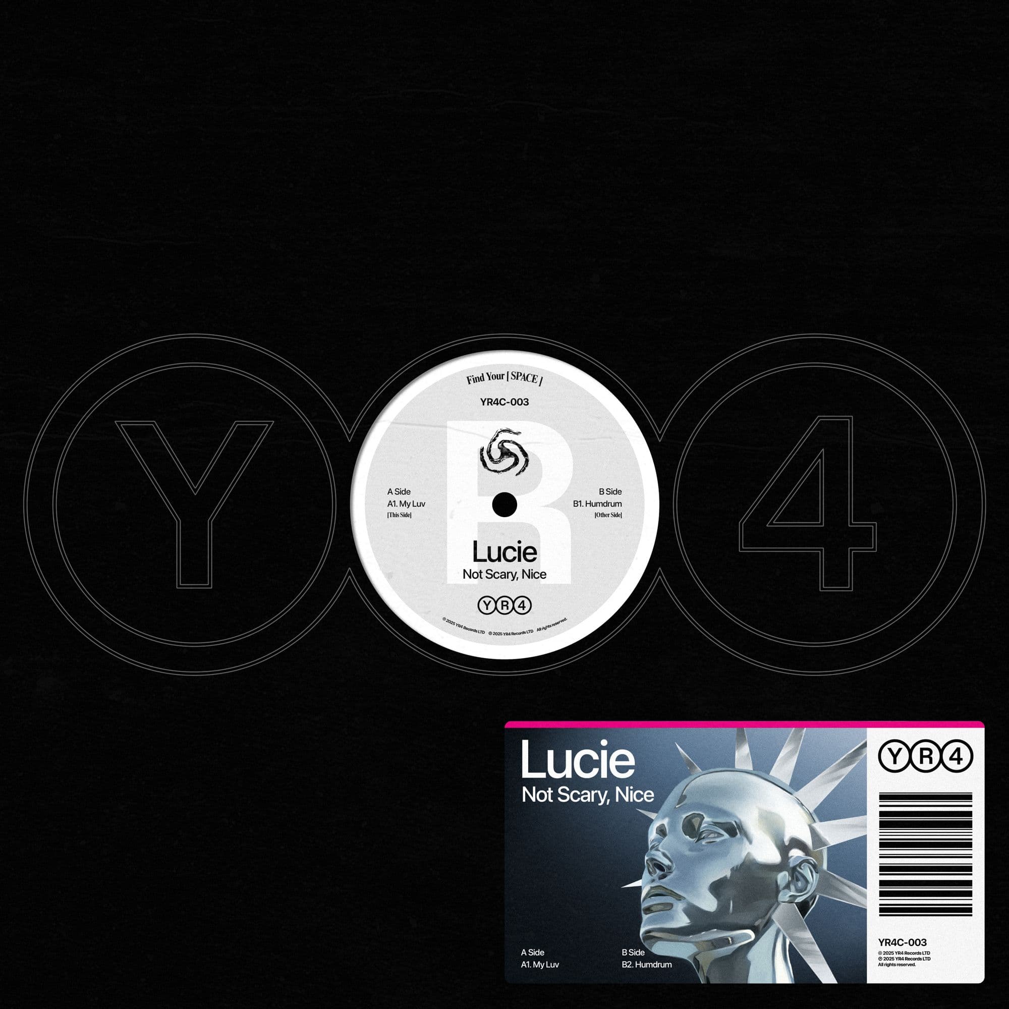Lucie - Not Scary, Nice EP Artwork